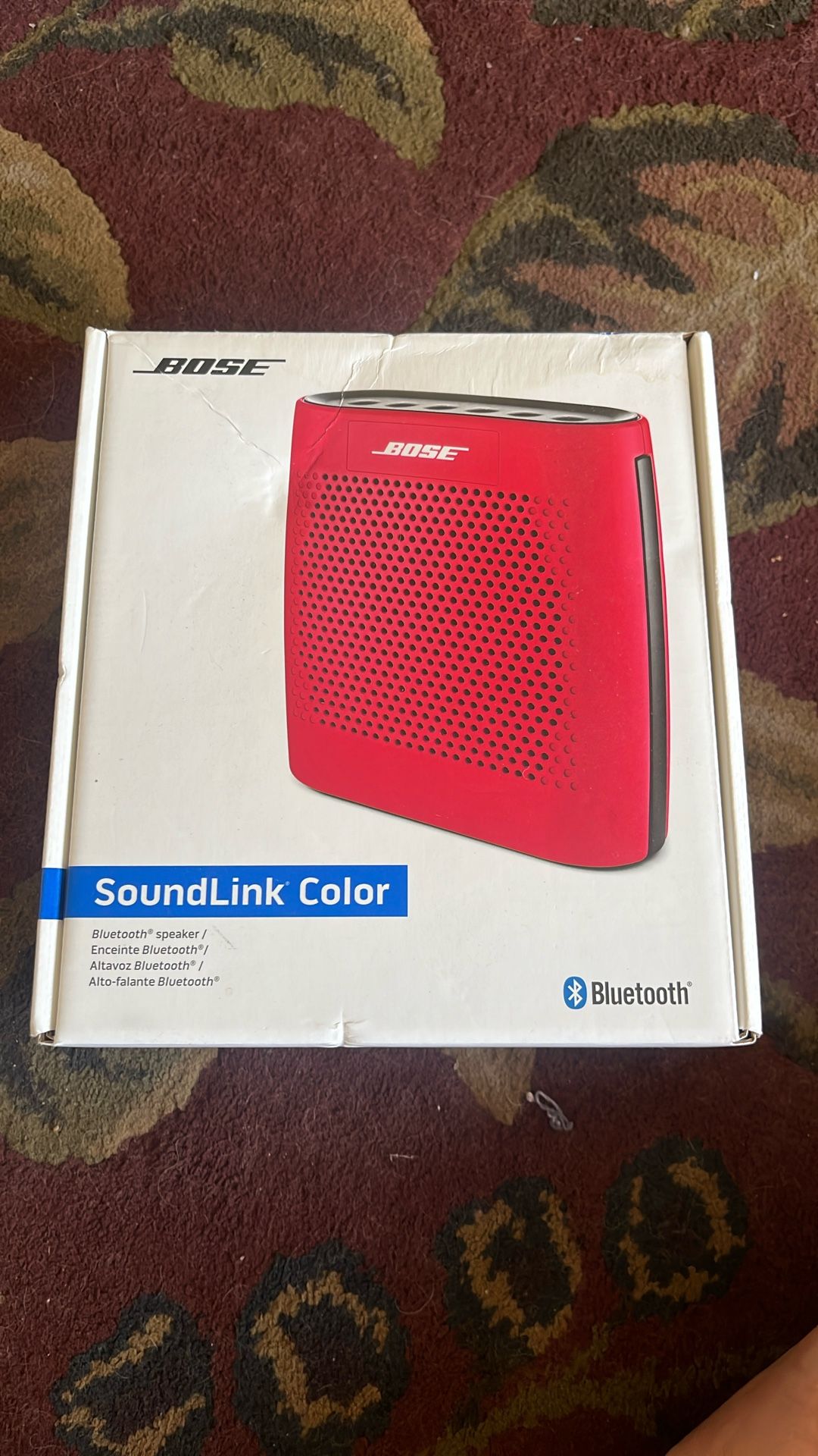Red Bose Sound link Color
