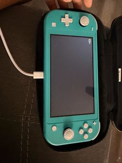 Blue Nintendo switch lite