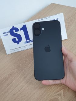 iPhone 16 Plus 6.7" (Unlocked) 128GB Fair Black