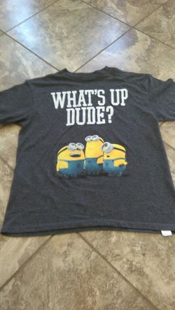 Minions shirt size S like size 7