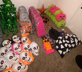 Brand new Halloween decor-$10 each or all for $200. Price is firm. Higley and ray.