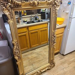 Large Vintage French Style Mirror