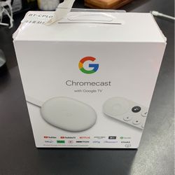 Google Chromecast w/Google TV NEW Sealed! 