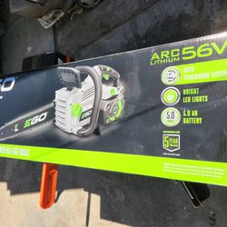 Brand NewEGO Chainsaw With Battery And Charger