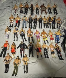 WWE Wrestling Action Figure Lot (30+ Figures)