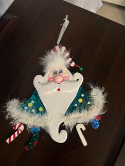 Whimsical Santa Claus Christmas Ornament