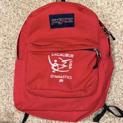 Jansport Red Excalibur Gymnastics Competition Team Backpack