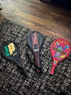 Tennis rackets