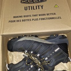 KEEN Steel Toe Boots Size 10.5 
