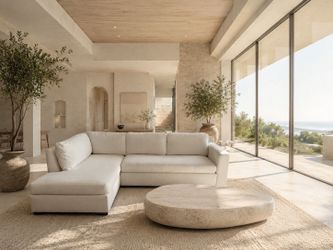 Pottery Barn Sectional Sofa Couch (Like New)