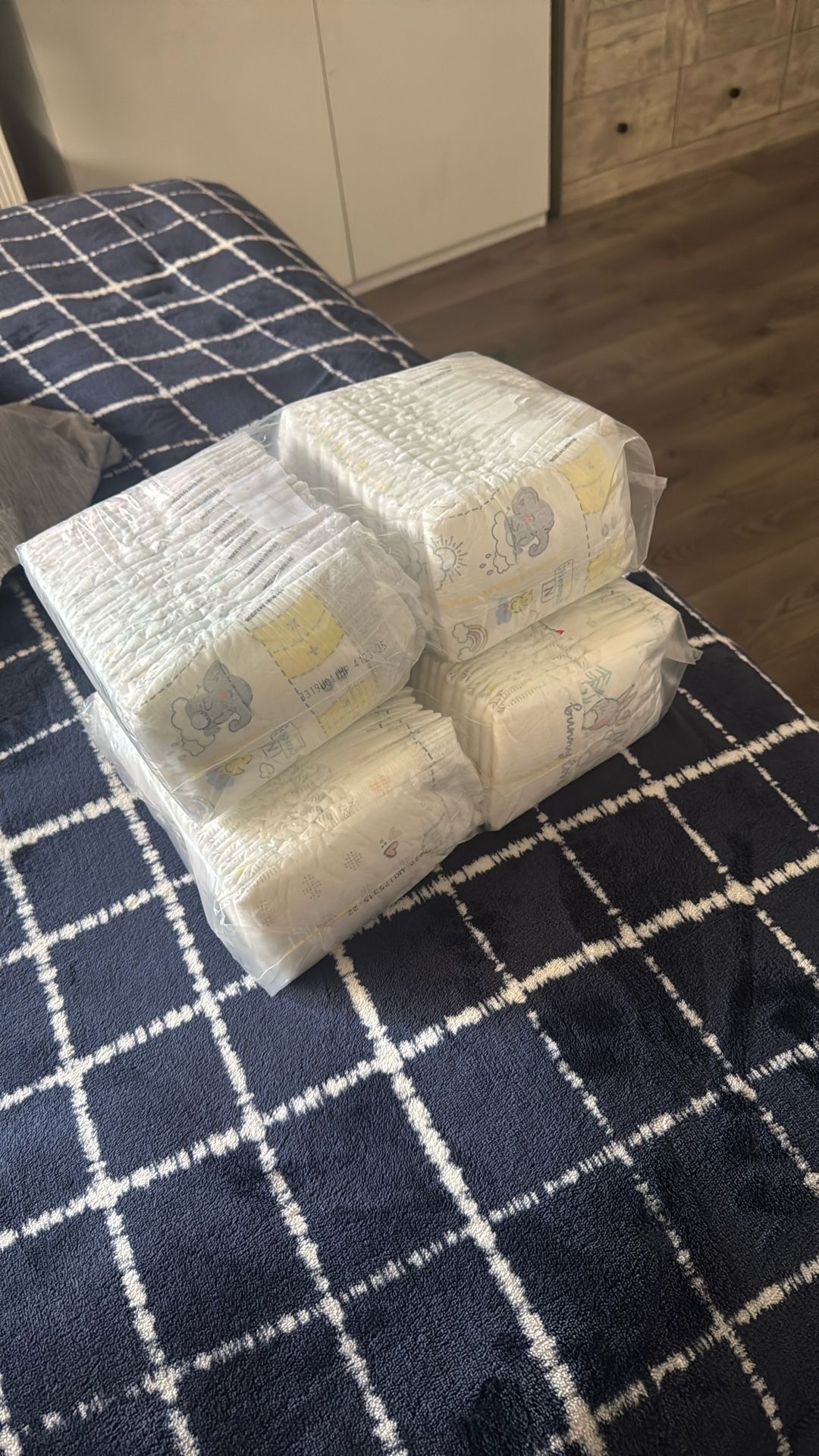 2 Packs Of NB Pampers Diapers
