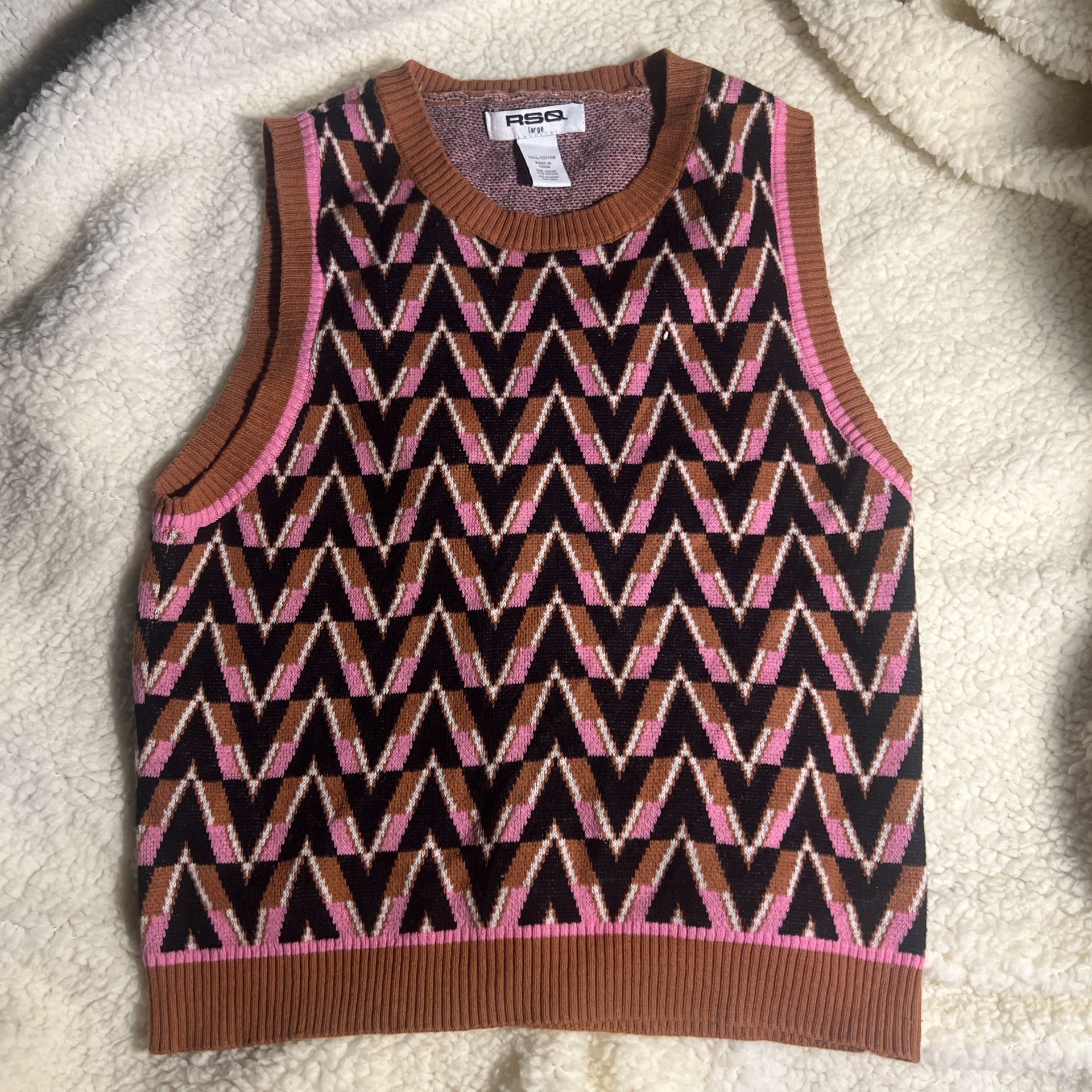RSQ sweater vest