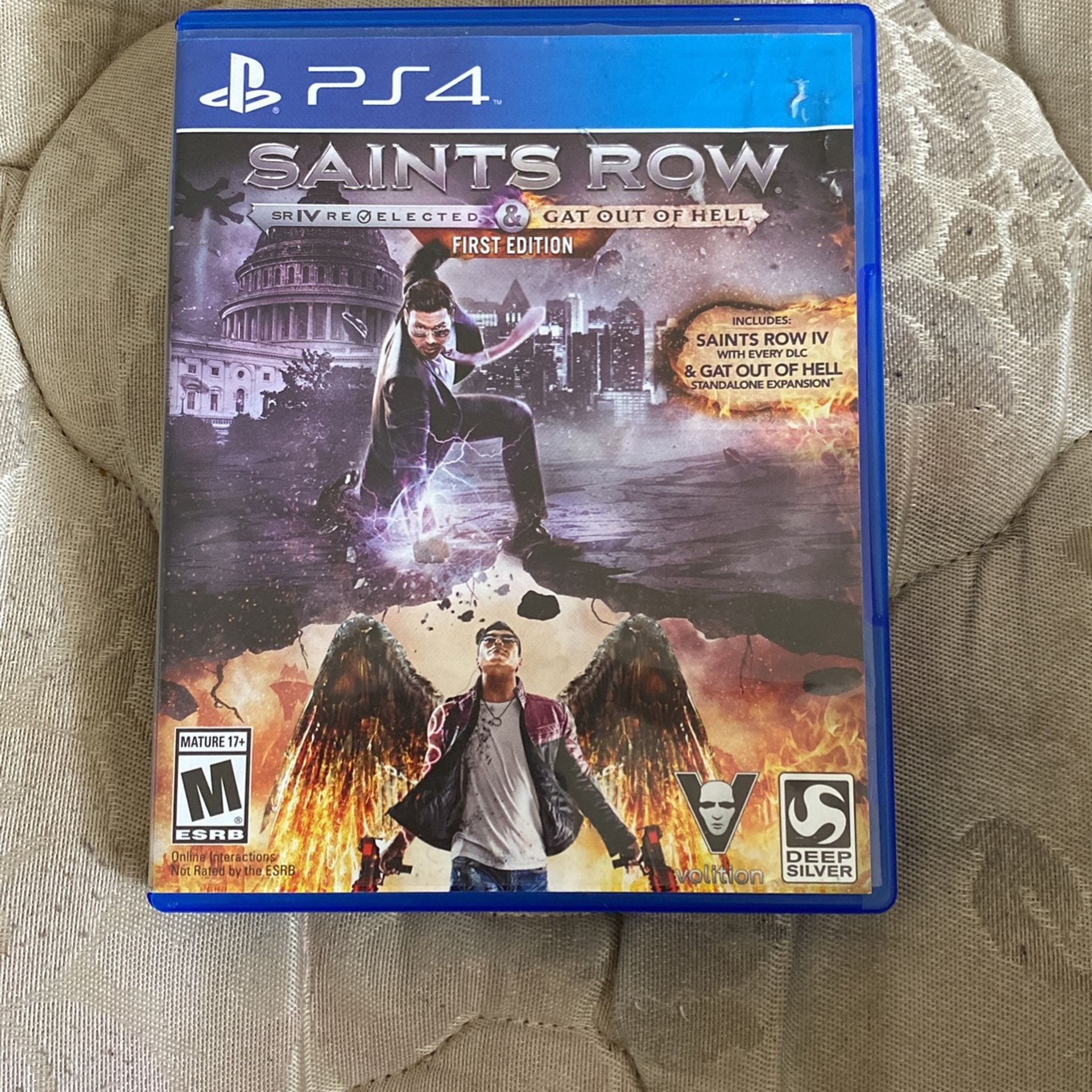 Saints Row 4: Re-Elected and Gat Out Of Hell First Edition (PS4)