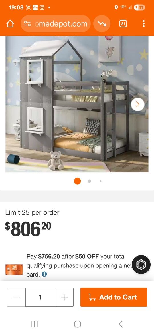 Twin Over Twin White Bunk Bed