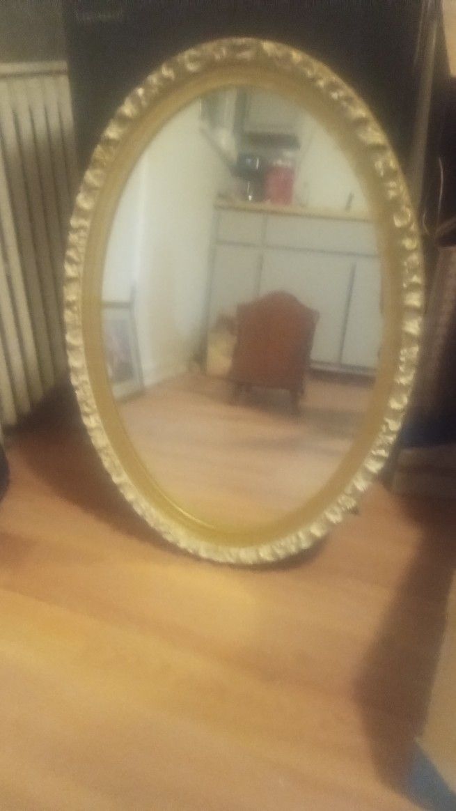 Gold Frame Mirror