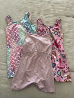 Gymnastics leotards 4/5t