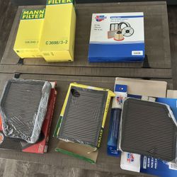 K&N, Mann, Car Quest Air Filter Cabin Filter 