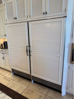 Subzero 36” Refrigerator & Freezer 601R 601F