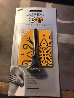 L’Oréal black mehndi kit temporary body ink