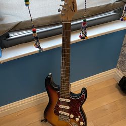 Guitar, Fender Squier Startburst