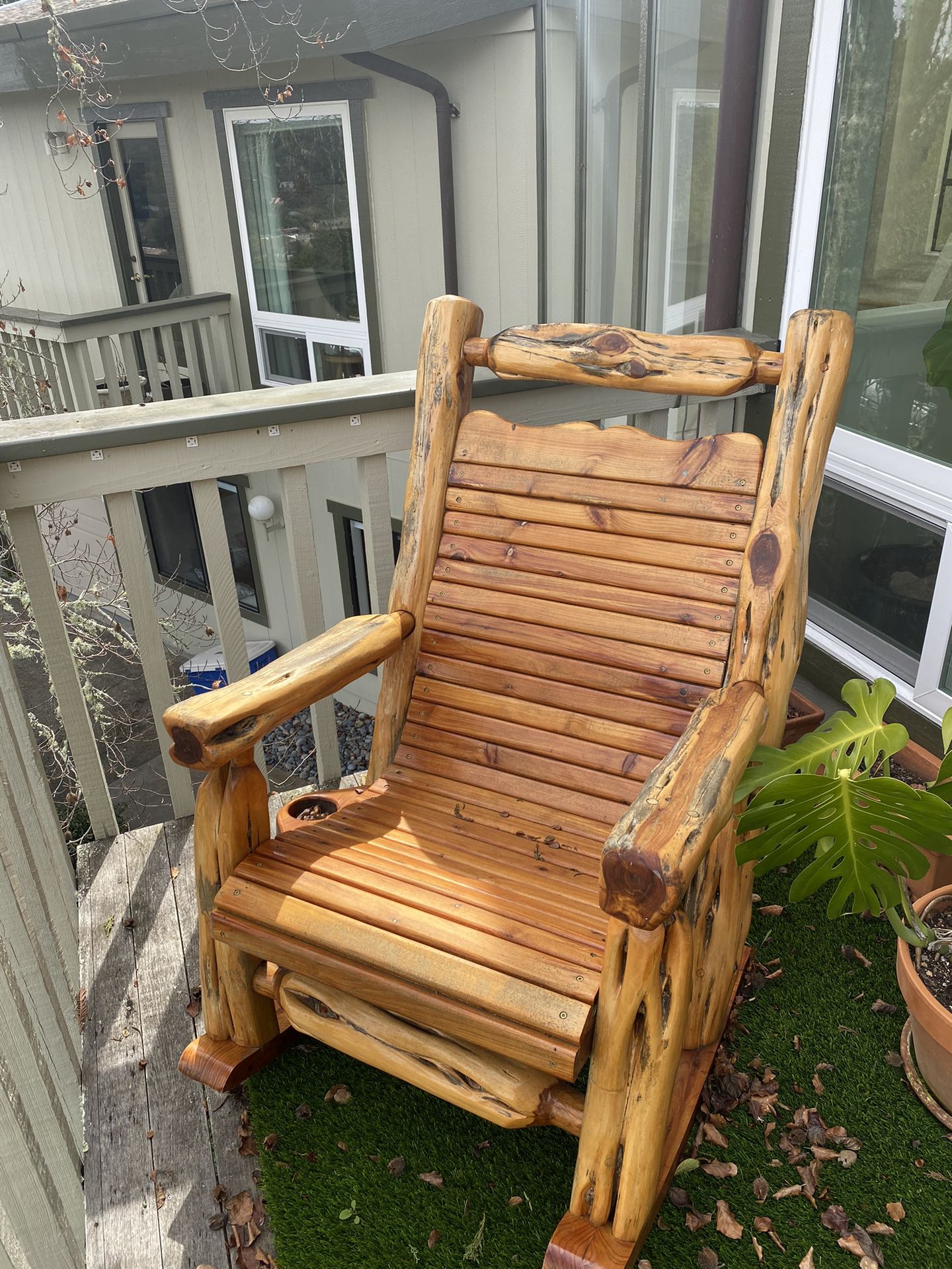 Beautiful Cedar Rocking Chair