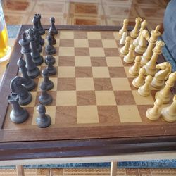 Chess And Checker Set