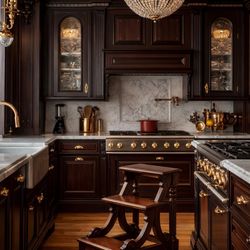 Antique Solid Wood Library Steps/Step Stool – Over 100 Years Old – Mint Condition