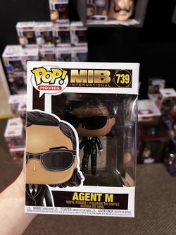 Funko - POP Movies: MIB Men In Black International - Agent M 