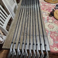 Taylor Made Burner Plus Irons. 