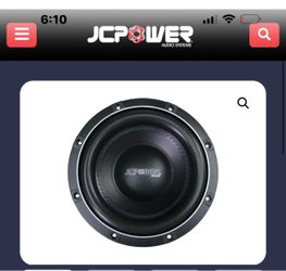 Jc power 12 in subwoofers in ported box