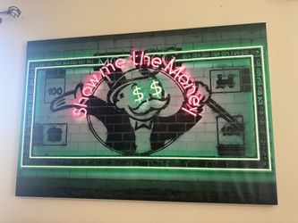 Monopoly Money Canvas Pictures