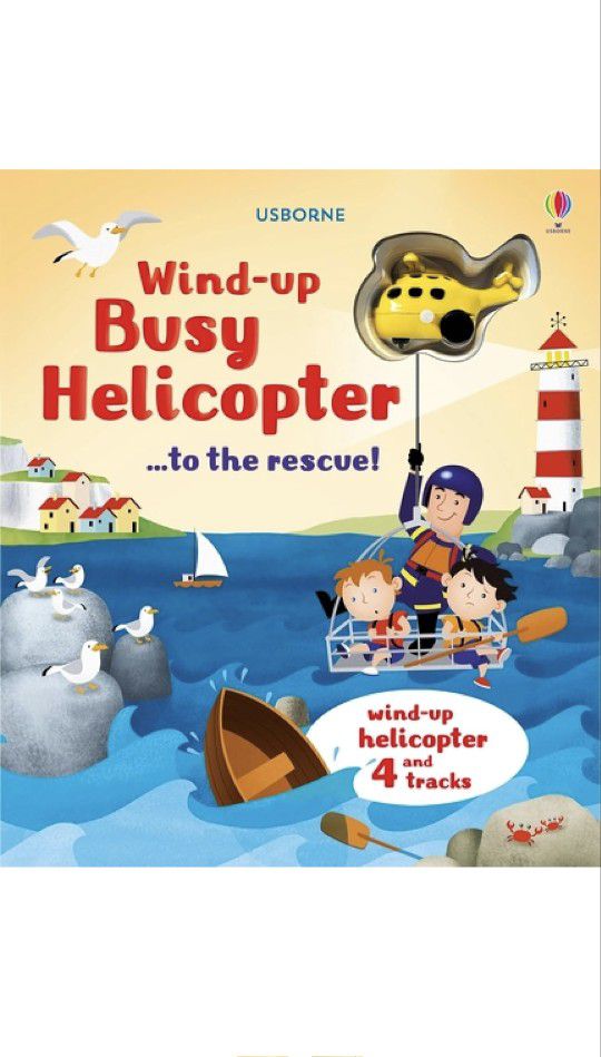 Wind-Up Busy Helicopter... to the Rescue (Wind Up Books)

