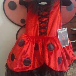 Ladybug Costume Size 5 