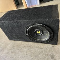10-inch amplifier and subwoofer. $150 for both.