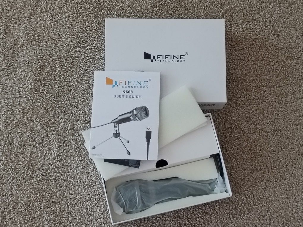 Finfine USB Microphone, New! $10