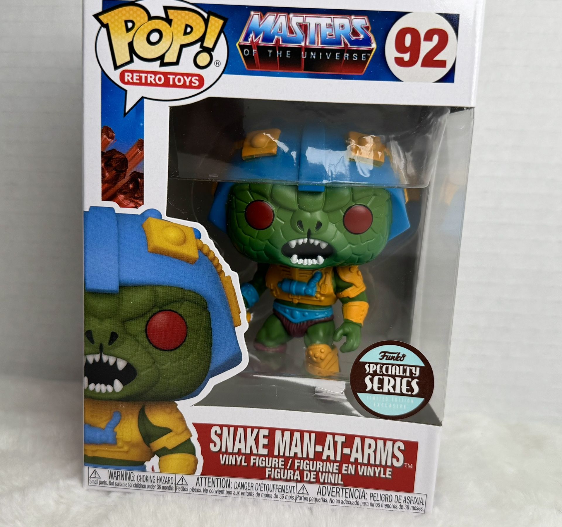 Funko Pop! Vinyl: Masters of the Universe - Snake Man-at-Arms #92