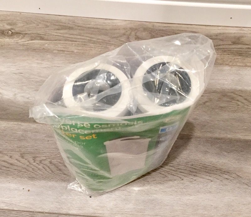 Reverse osmosis replacement filter set. Brand new, closed package from factory