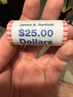 Uncirculated mint state 2011-S proof James Garfield coins