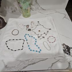 10 Pieces Girl 👧 Necklaces And Bracelets