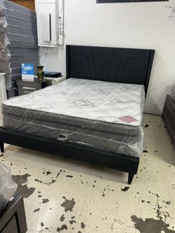Queen Combo Bed And Mattress 