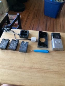 Ring battery operated door bell