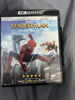 Spider Man Homecoming 4K Ultra HD , Blu-ray , Digital Code