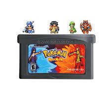 Pokemon Moemon Fire Red GBA, Game Boy Advance Game CARTRIDGE
