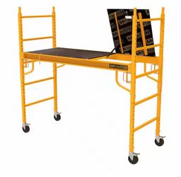 MetalTech Safeclimb 6 ft. Baker Scaffold with Platform and Included Trap Door, 1250 lbs. Load Capacity
