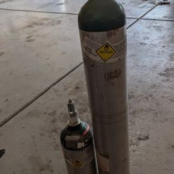 2 Oxygen Gas Cylinder $30 For Both 