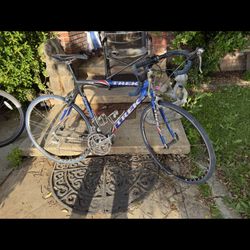 Trek 5200 Road Bike Lightweight, Carbon, Fiber, Frame, Shimano Components In Really Good Shape