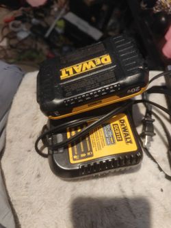 DeWalt battery with charger 12v