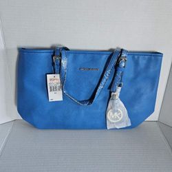 Brand New Blue Michael Kors Purse