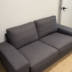 Ikea Kivik Loveseat Sofa 74” Dark Gray