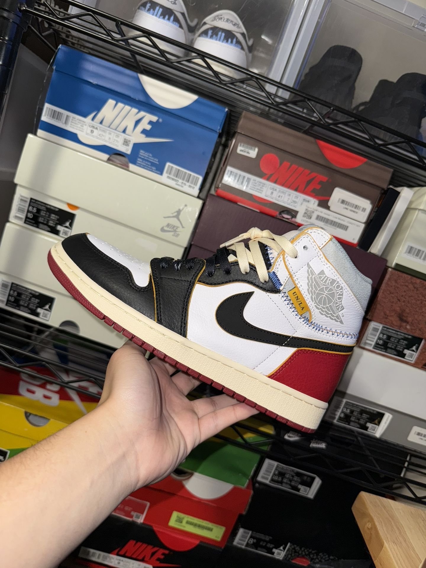 Jordan 1 Retro High 'Union Los Angeles Black Toe'